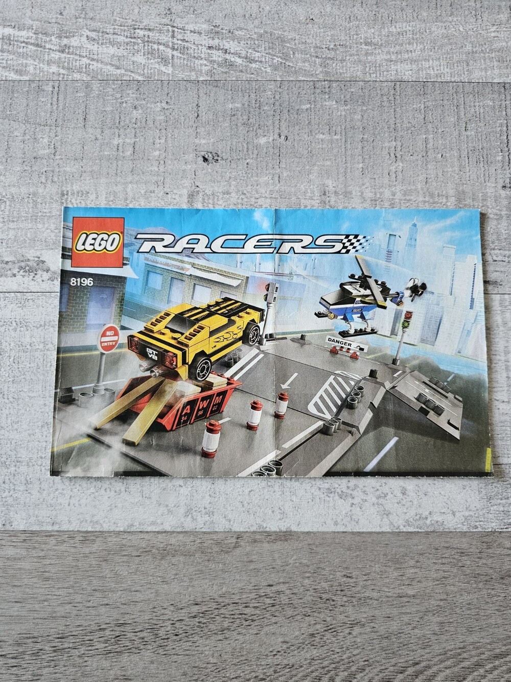 LEGO Instruction Manual Only 8196 Chopper Jump Manual Booklet